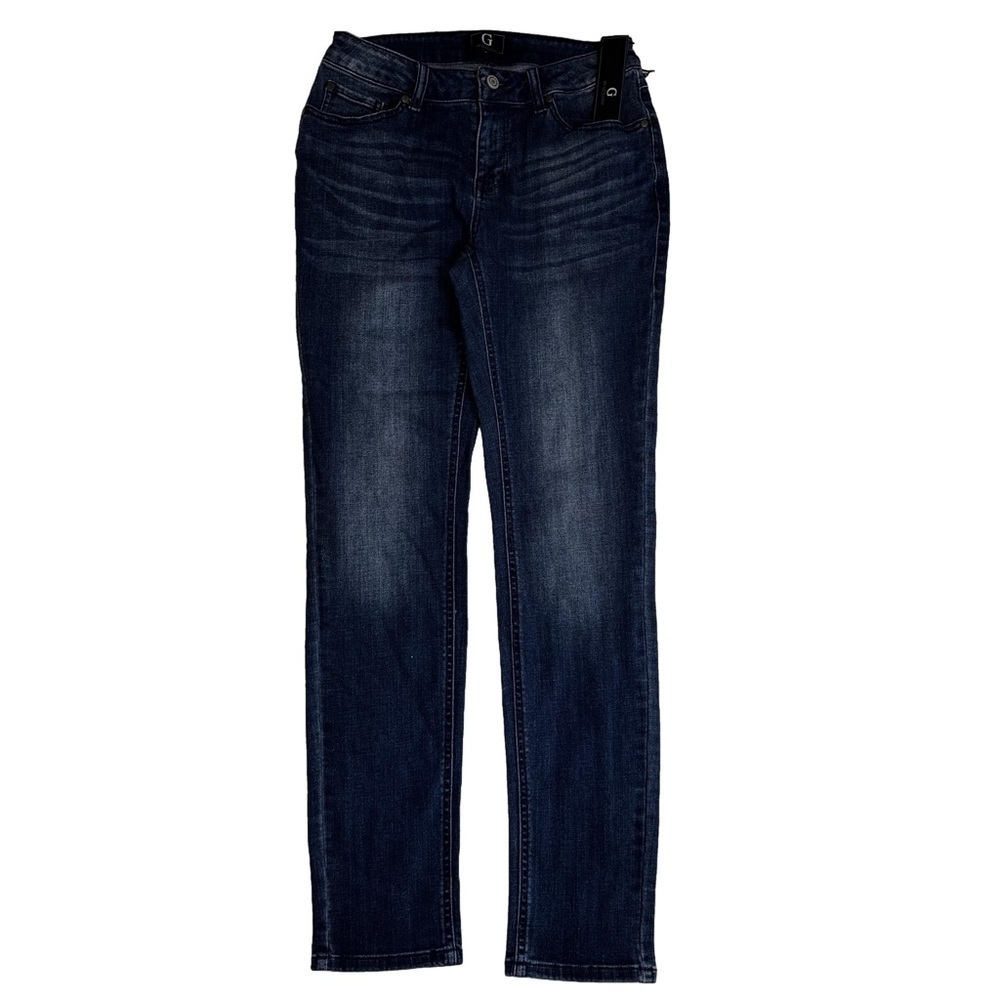 G by Giuliana Women's Blue Jeans Pants Size 4 Whiskering Stretchy NWT